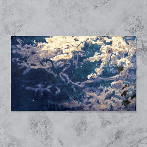夜桜 (165㎜×265mm)