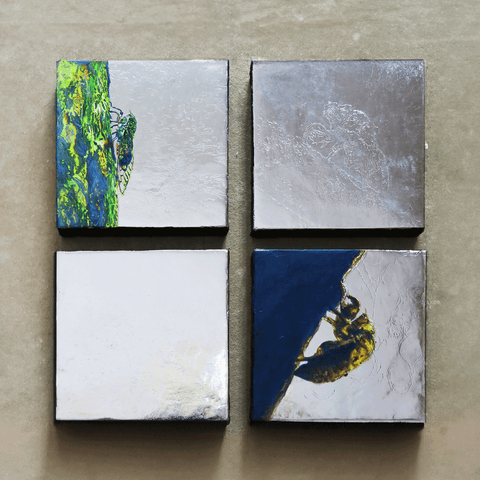 夏の記憶 (109㎜×109㎜×4pieces)