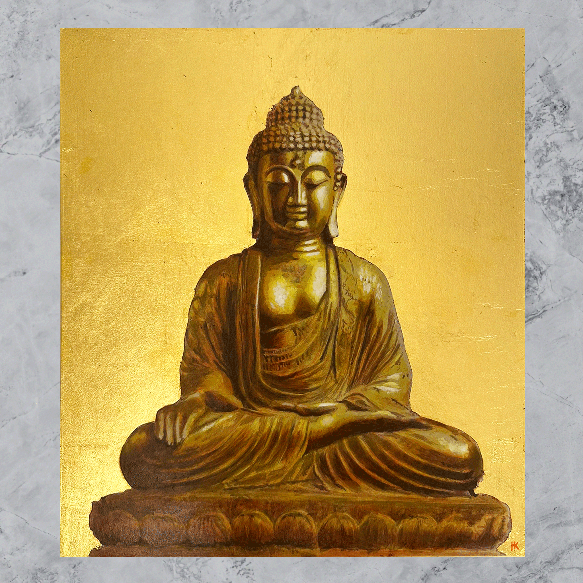 開運色紙-釈迦如来(273㎜×242㎜) – Kuronuma Art 開運色紙-釈迦如来(273㎜×242㎜) – Kuronuma Art