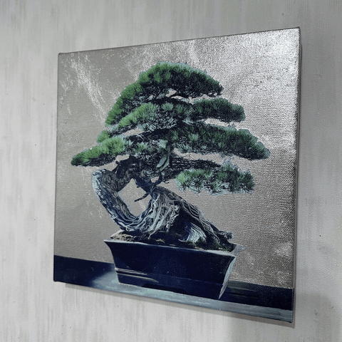 箔景色-盆栽 (227㎜×227㎜)