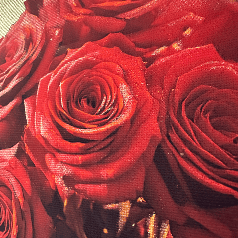 箔景色-red rose (227㎜×227㎜)