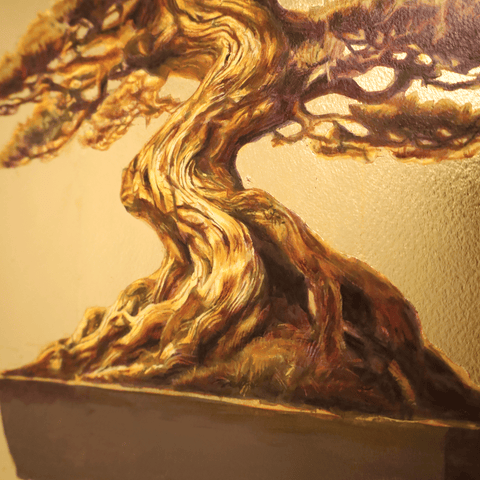 bonsai(455㎜×380㎜)