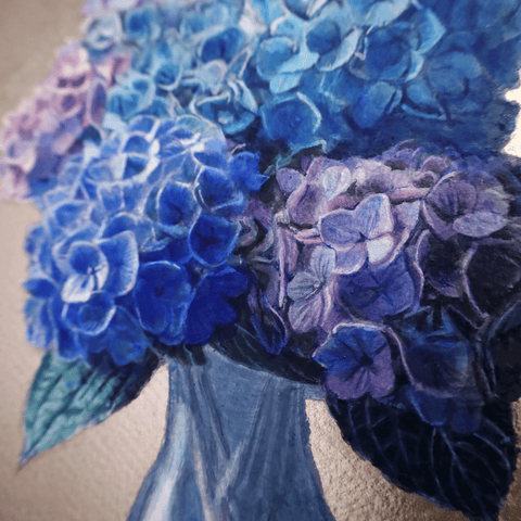 hydrangea(242㎜×333㎜)