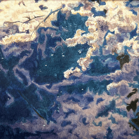kanonさま専用(原画)桜色の夜の下【A5サイズ/水彩画】絵画 夜桜 (165㎜×265mm) – Kuronuma Art